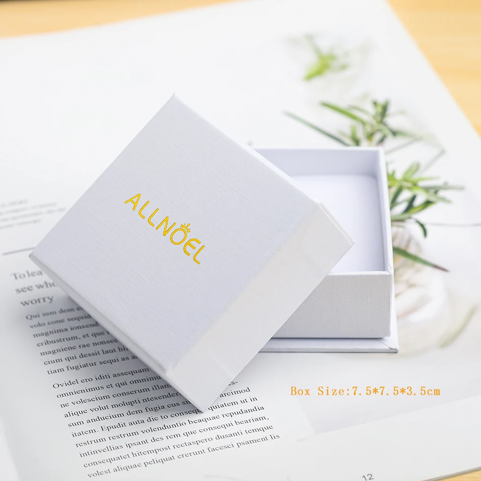 

ALLNOEL Solid 925 Sterling Silver Ring For Women Candy Sweety Ring Delicate Fine Jewelry Size 6/7/8 Anti Allergy