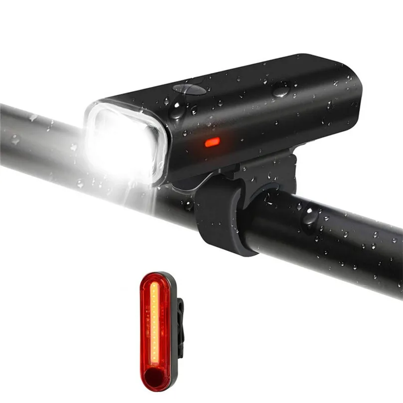 Велосипедный фонарь передний светодиодный для велосипеда USB Перезаряжаемый