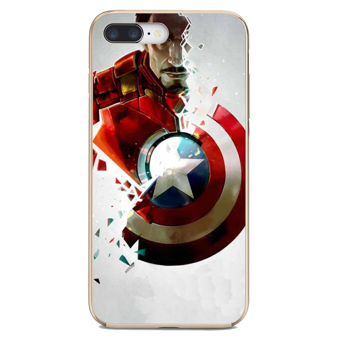Чехол для телефона Marvel-супергерой-логотип Sony Xperia XA1 XA2 ULTRA 10 X L2 Oppo realme c3 6 6S 6i 7 7i Pro c11 -