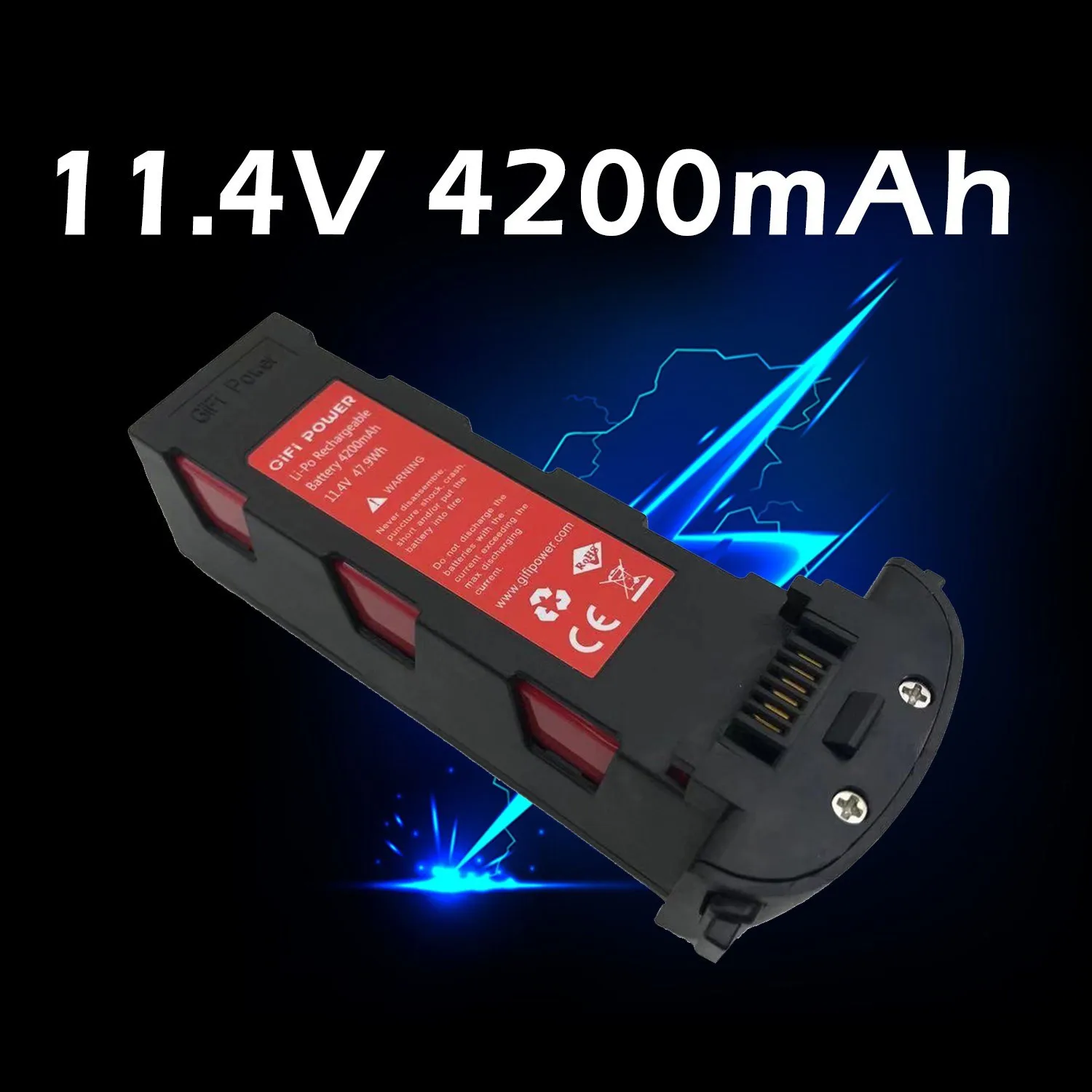 

HIINST 11,4 V 4200mAh Lipo аккумулятор для беспилотника запасные части для Hubsan Zino H117S Высокое качество Аксессуары для дрона