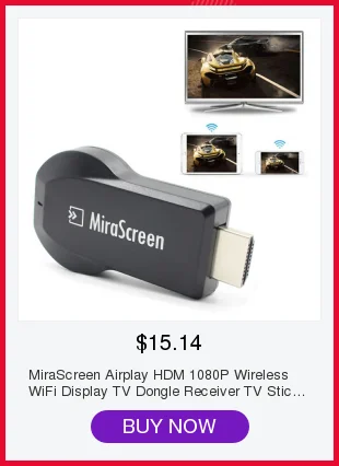 MiraScreen Airplay HDM 1080P беспроводной WiFi Дисплей приемник для ТВ-тюнера tv Stick Android Miracast для телефона ПК pk Chromecast