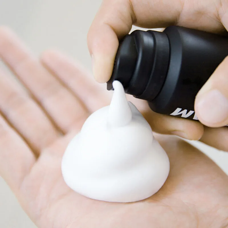 Foam only 230ML xiao mi бренд Huanxin 3в1 набор Мужская бритва с ароматом лимона 7 в 1 Набор Магнитная Замена зажима лучший подарок для мужчин - Цвет: Foam only 230ML