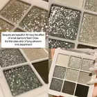 Палетка теней для макияжа глаз, Шиммер и блеск, матовые стойкие блестящие, 9 цветов