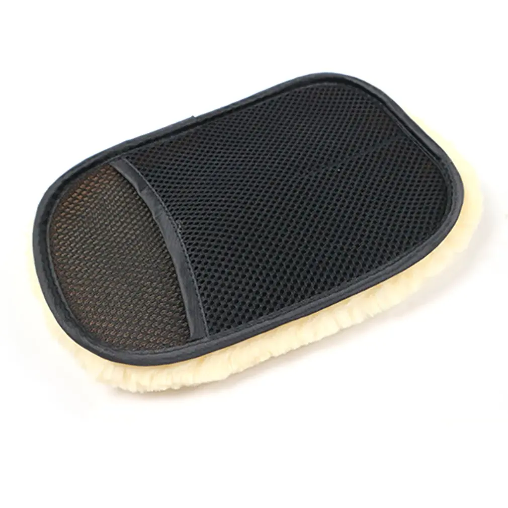 Авто-Стайлинг из мягкой шерсти автомойки перчатки для мытья Auto Care машина очистки