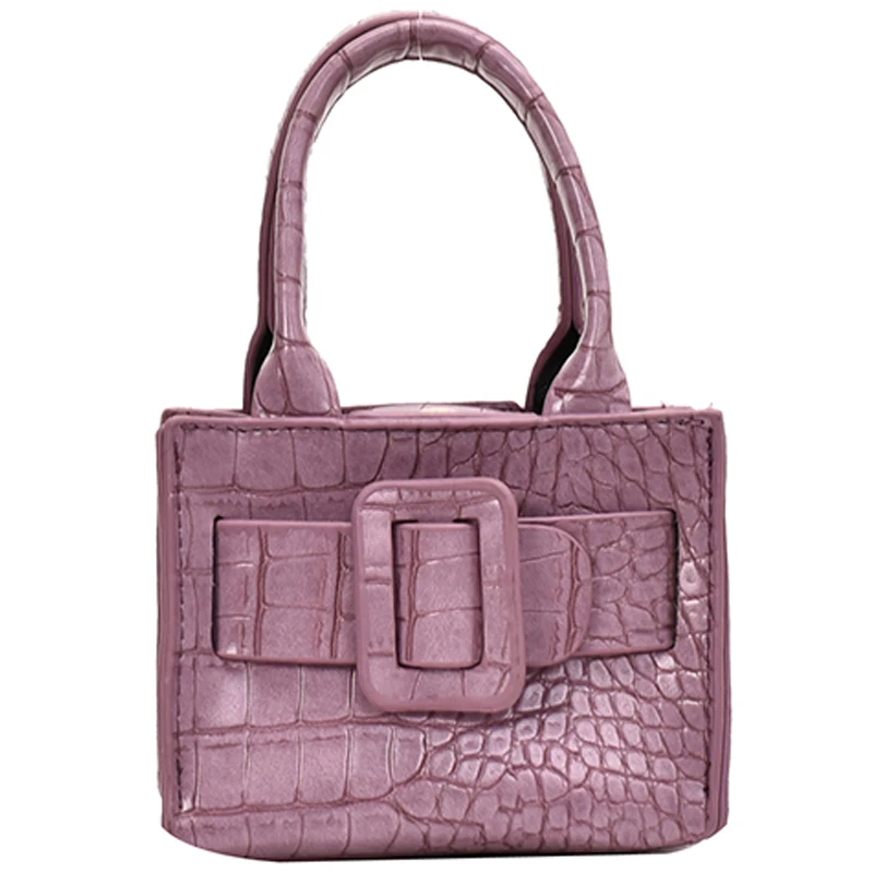 

Stone pattern Mini Tote bag 2021 Summer New High quality PU Leather Women's Designer Handbag Travel Shoulder Messenger Bag