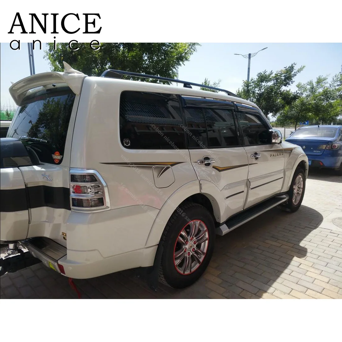 Комплект из 2 предметов хвост светильник задняя крышка лампы для Mitsubishi PAJERO 2007 2008 2009 2010 2011 2012 2013