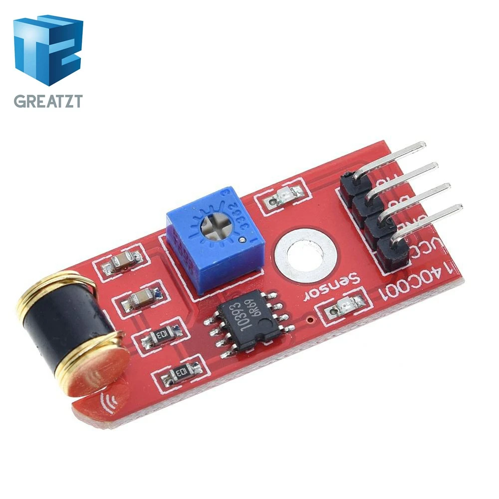 Модуль датчика вибрации стабилизатора GREATZT 801s для открытого источника Arduino LM393 3