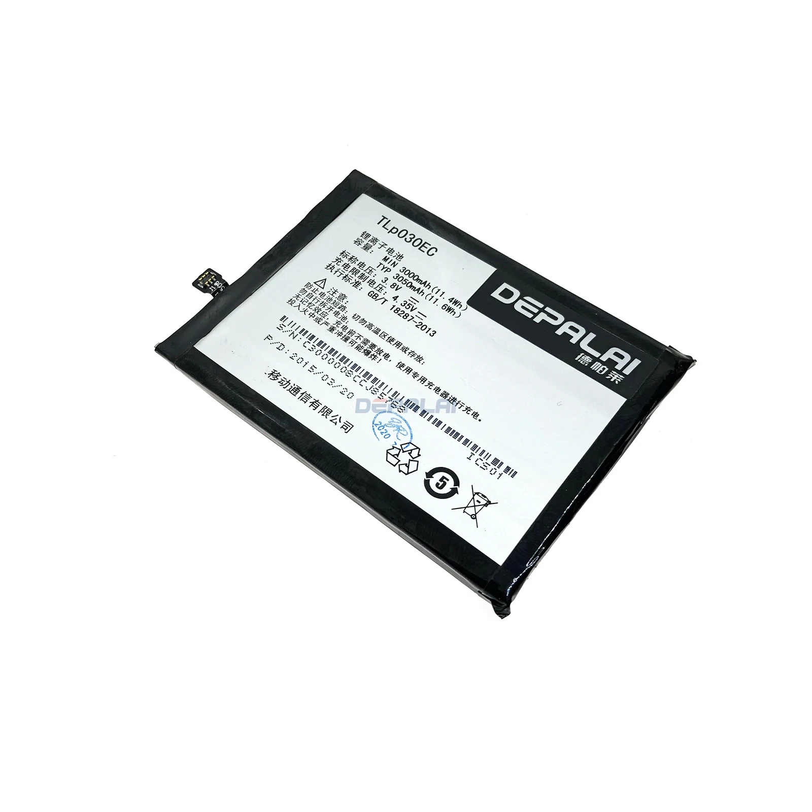 Аккумулятор TLP030EC 3050 мАч для телефона TCL 3S M3G / UMI EMAX Mini 4G LTE Snapdragon 615 Octa Core 5 0 &quotFHD