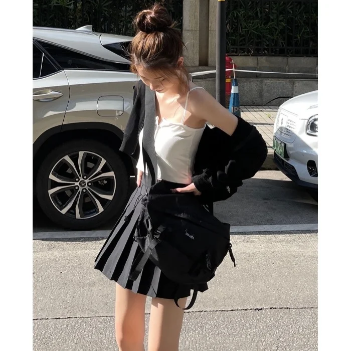 Модный женский костюм 2021осень Изысканная верхняя одежда накидка однотонная