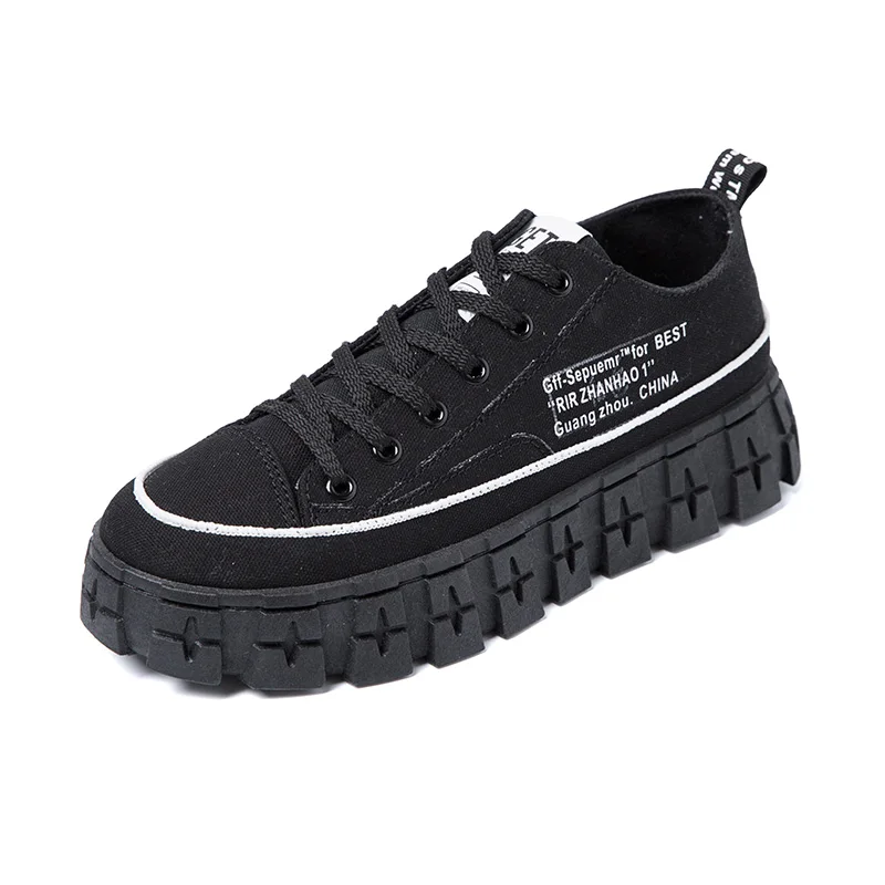

Men's Comfortable Platform Sports Shoes Casual Shoes Male Green Solid Color Heighten Shoes Couple Man Sneakers New Summer