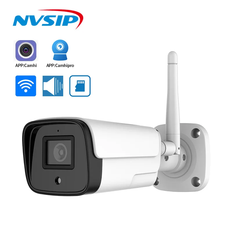 1080P IP Камера WI FI Беспроводной открытый металлический Водонепроницаемый Пуля