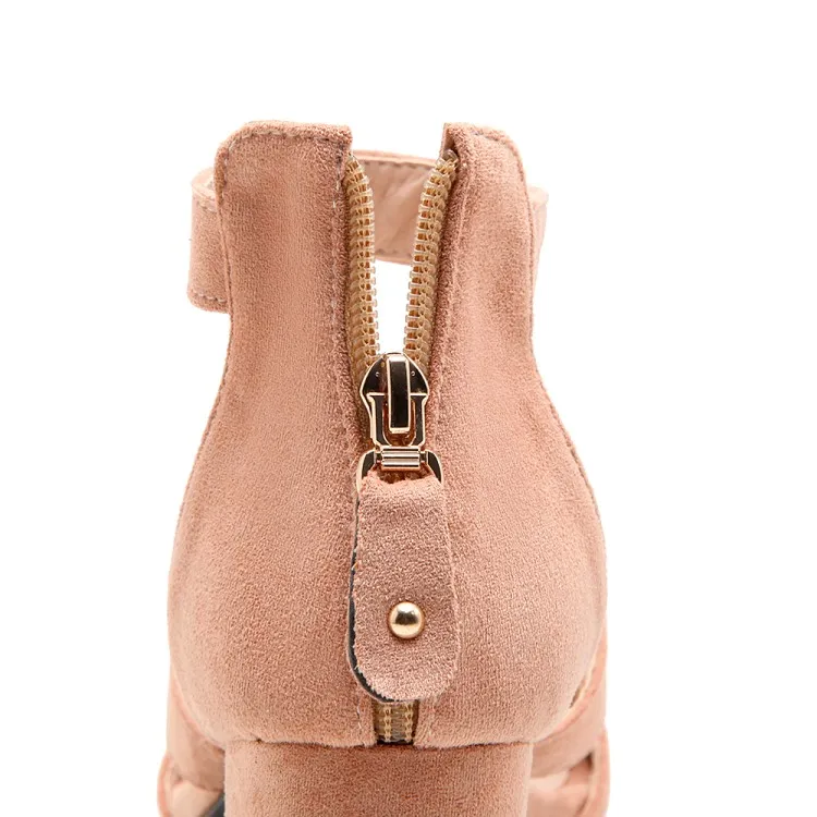 Босоножки на высоком каблуке Женская обувь летняя Большие размеры 12 13|Боссоножки