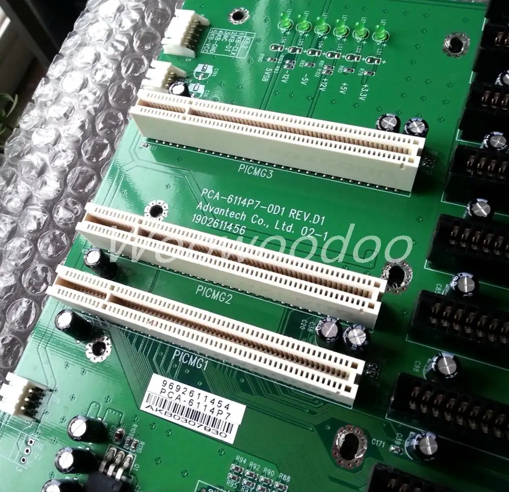 PCA 6114P7 0D1 REV.D1 7 слот PCI Industrial Backplane|Промышленные компьютеры и аксессуары| |