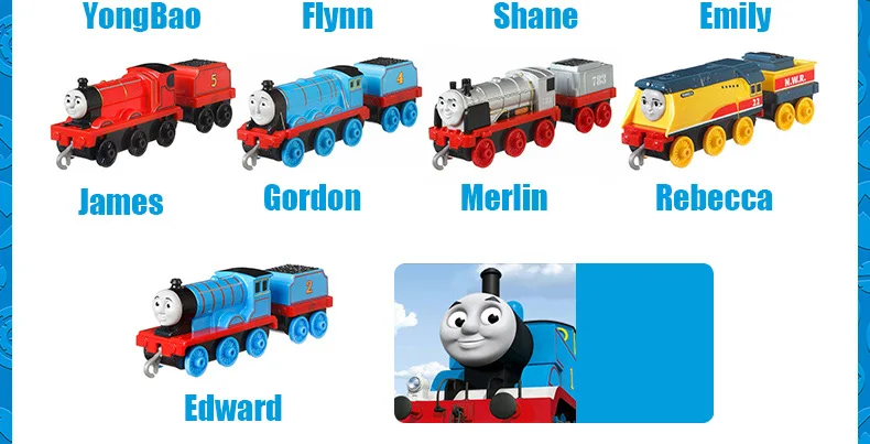 Original Thomas and Friends New Trains Model TrackMaster Alloy Train Metal Engine Toy Suitable for Track Set Toys for Children