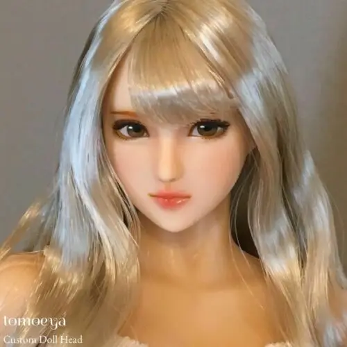 1/6 sacle Lovely Girl головы лепить светлые волосы подходят 12 ''Obitsu/устройство контроля
