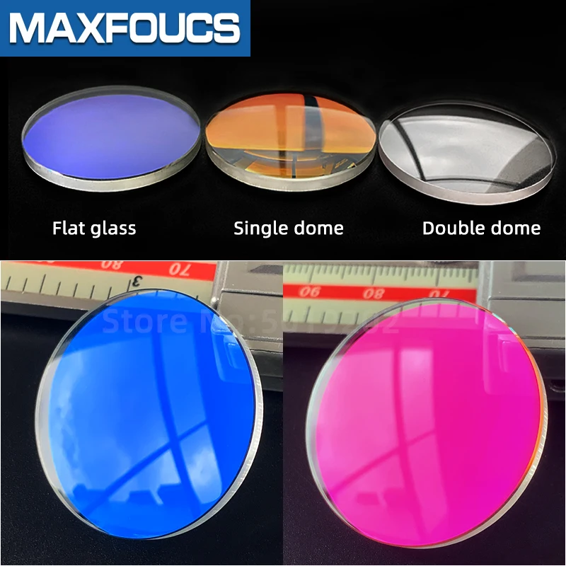 MOD MDV-106 Flat Single dome Double dome For Casio brand Duro Dolphin  200M Divers Watch crystal watch Parts