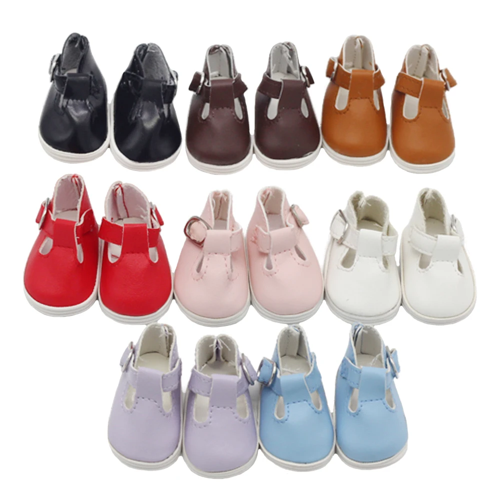 

5.2*2.8cm PU Leather SPorts Shoes for 1/6 BJD Doll,14.5Inch Girl dolls Fashion Mini Toy Doll Shoes EXO Doll Accessories Toy