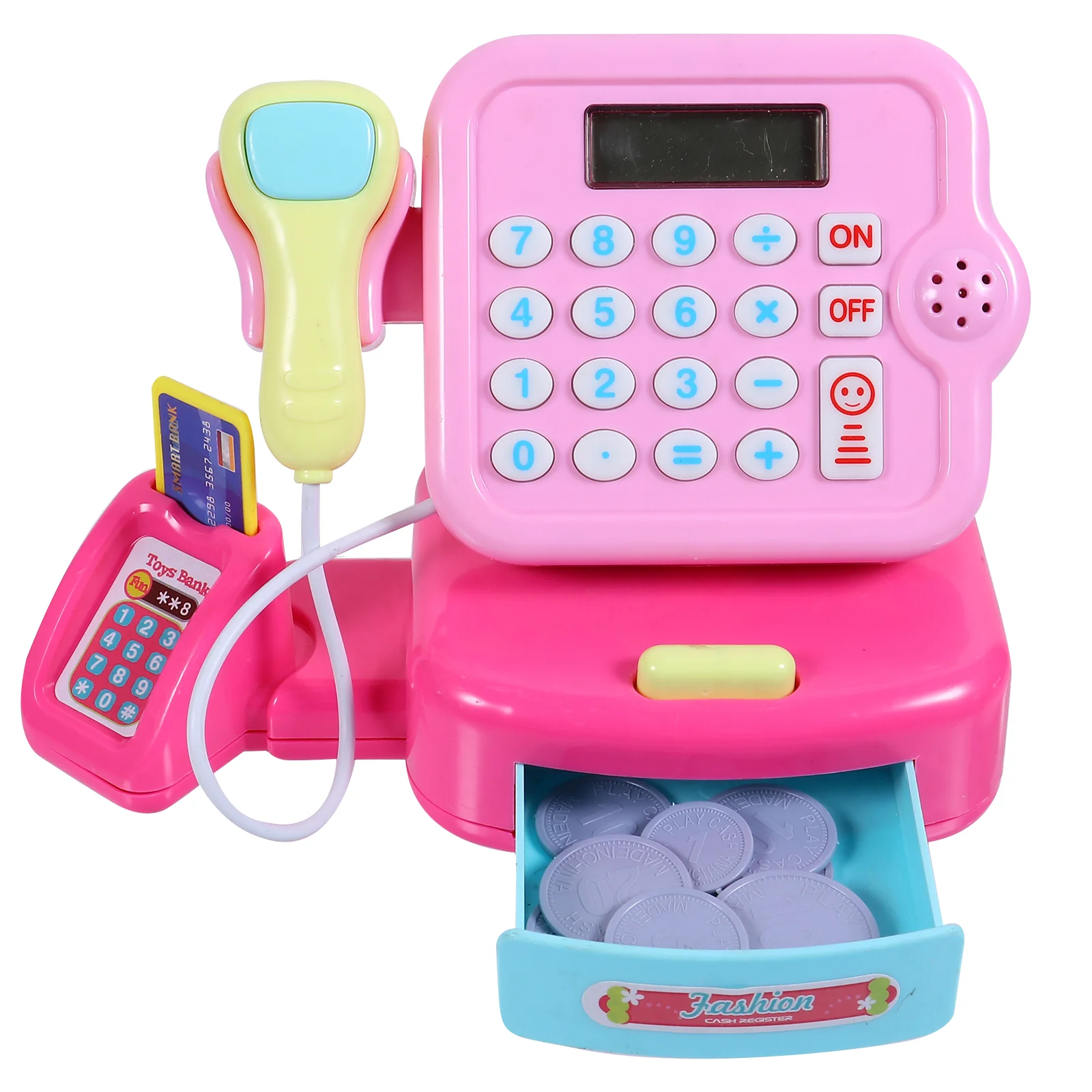 

1 Set Electric Supermarket Cash Register Toy without Battery