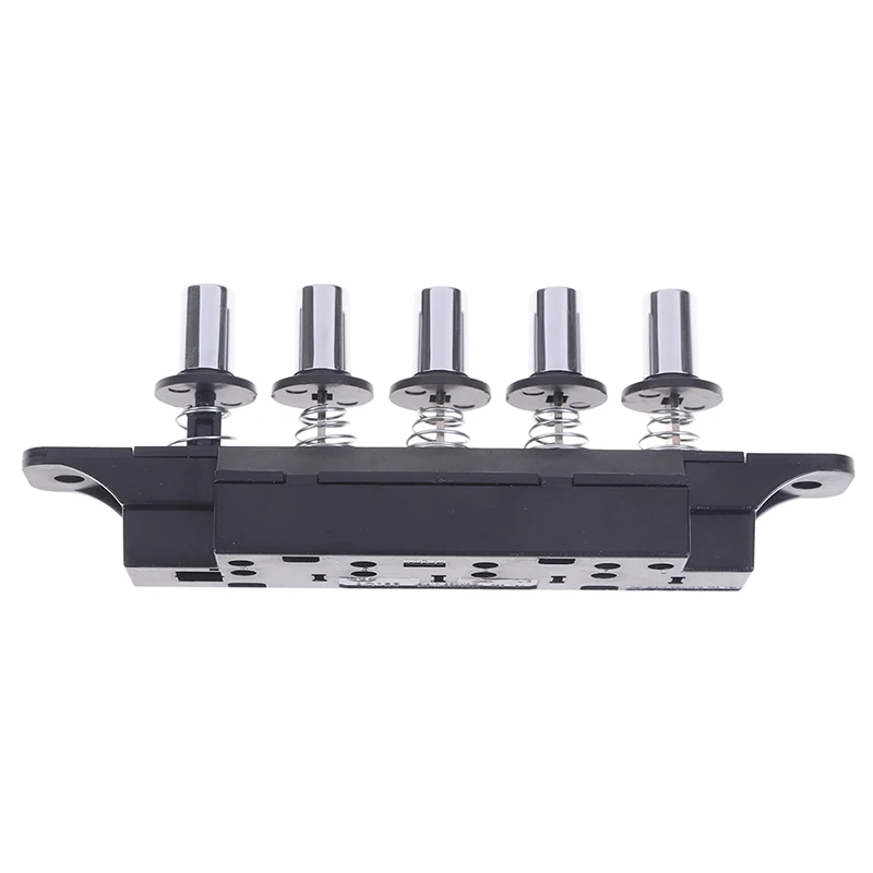

Five-position Plug-in Button Switch For Range Hood Five-position Silver Switch For Kitchen Hood 1pc