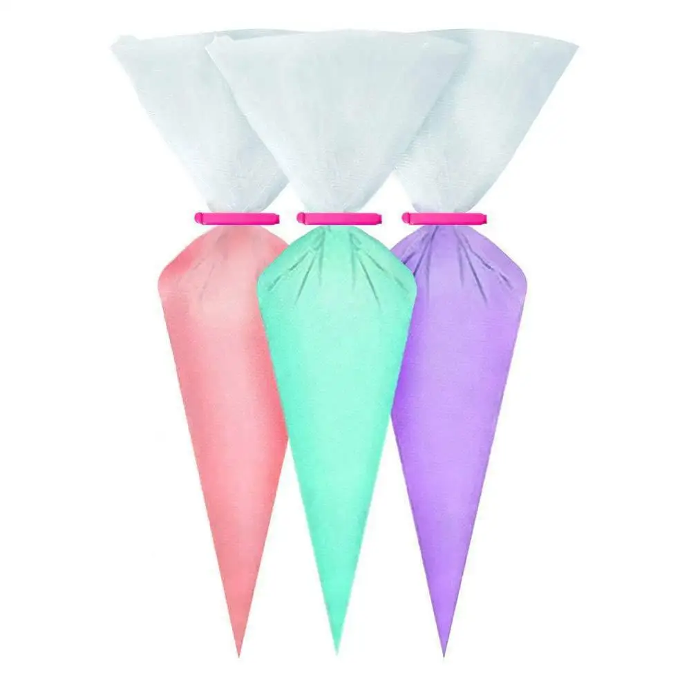 

83 PCS/Set Silicone Pastry Bag Tips Kitchen DIY Icing Piping Cream Reusable Pastry Bags Nozzle Set Cake Decorating Tools