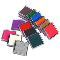 diy 15 colors craft ink padcolorful cartoon ink pad for different kinds of stamps 15 pcs per package