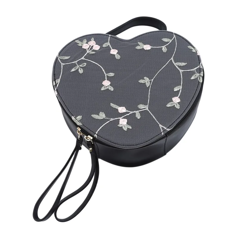 

2021 Leather Women Shoulder Bag Messenger Crossbody Bags Fashion Female Heart-shaped Handbag Tote