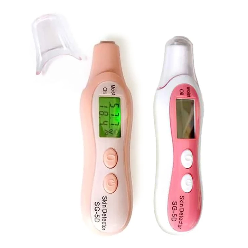 

Skin Oil Content Analyzer,LCD Digital Precision Moisture Tester Skin Monitor Detector Face Care Tool for Beauty C1FF