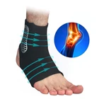 1 шт. спортивный фиксатор голеностопа компрессионные ремни защита голеностопа эластичная защита повязка на ногу тренажерный зал фитнес