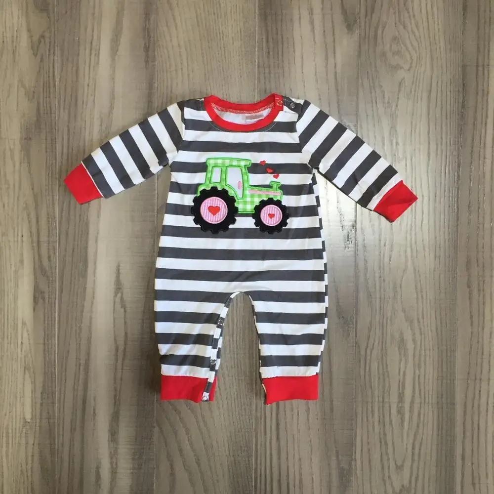 Одежда для маленьких мальчиков Детский комбинезон на День святого Валентина