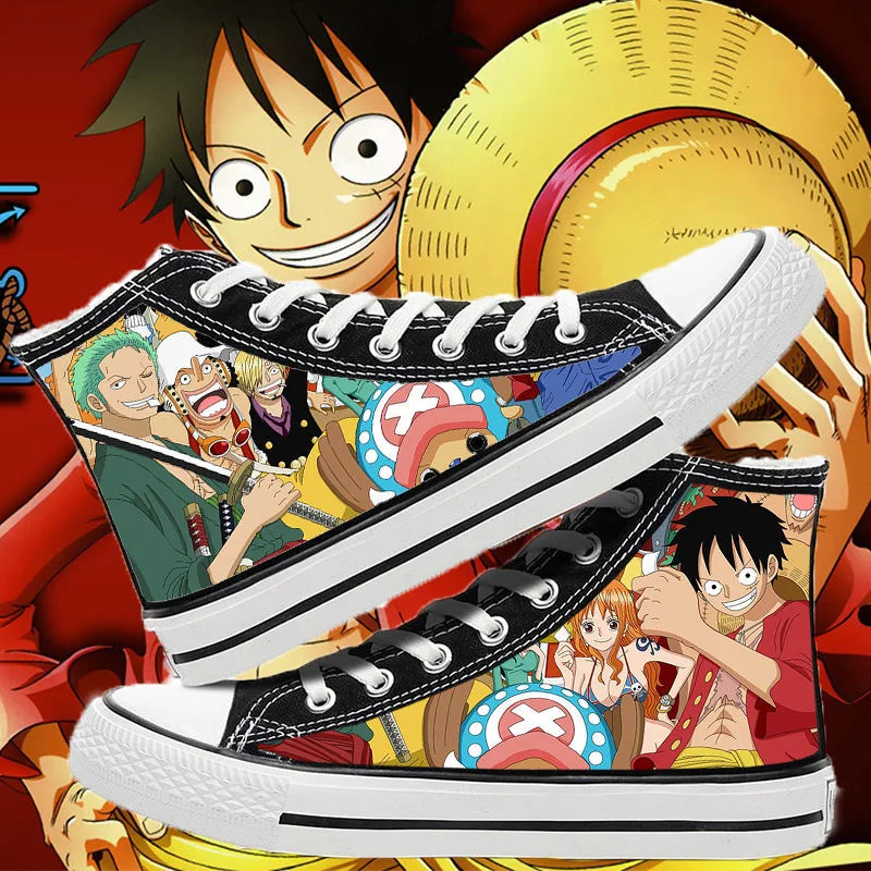 

Туфли унисекс для косплея, аниме мультяшный рисунок, высокие, Повседневная Удобная холщовая обувь для студентов, для колледжа
