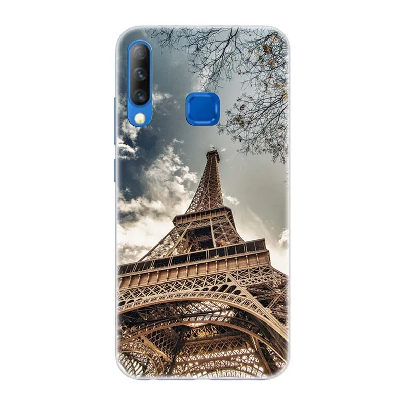 ТПУ+ PC чехол s для Tecno Camon 11S CB7/Camon 11 CF7/11 Pro CF8 чехол с рисунком розы волк - Цвет: A55