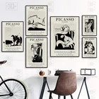 Пикассо абстрактный Рисунок винтажные скандинавские плакаты и принты настенная живопись холст настенные картины для декора гостиной