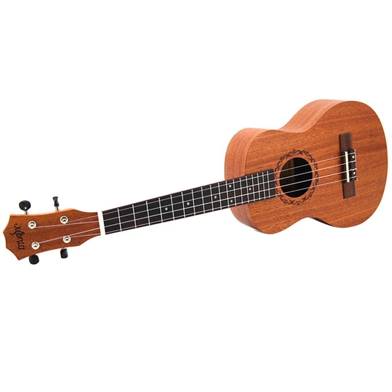 

1 Set 26 Inch Ukelele Tenor Sapele Acoustic Hawaii Full Kits & 8 Pcs Guitar Thumb Finger Picks