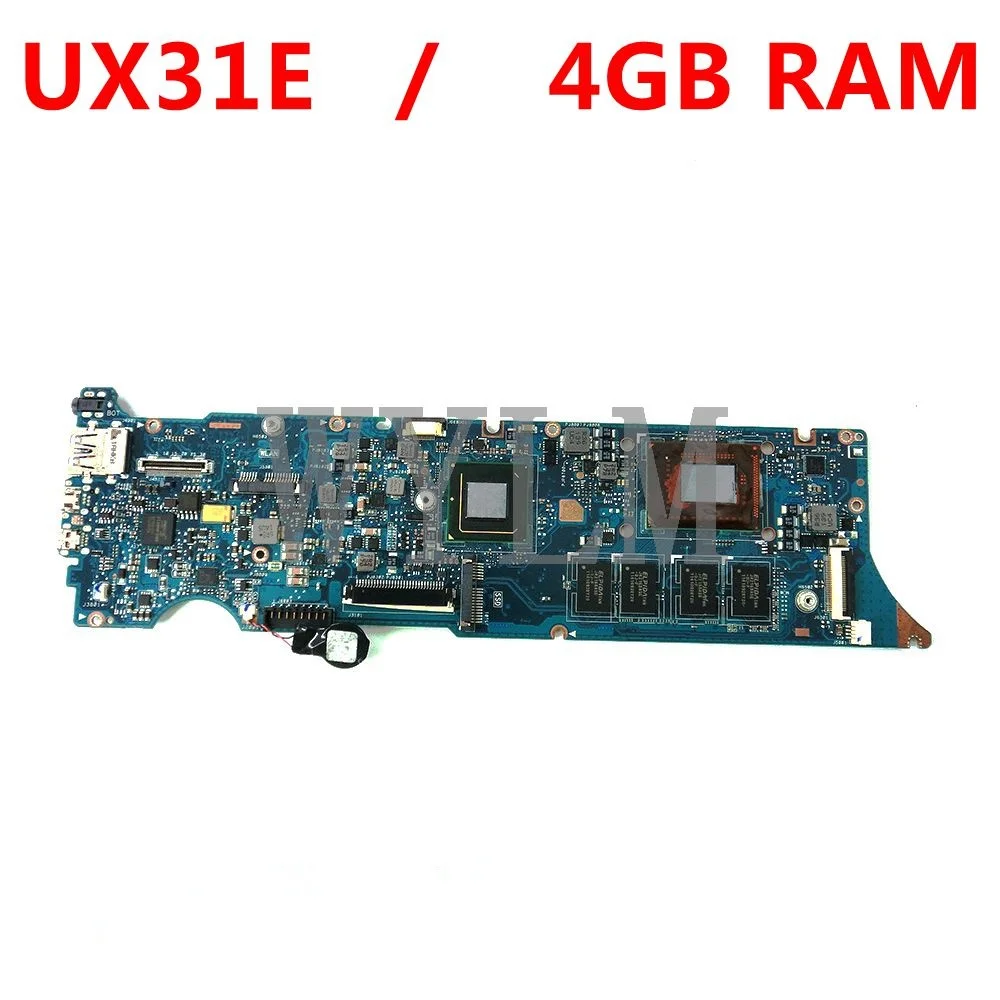 UX31E с i5-2557 процессор 4 Гб RAM материнская плата ASUS UX31 для ноутбука USB 3 0 100%