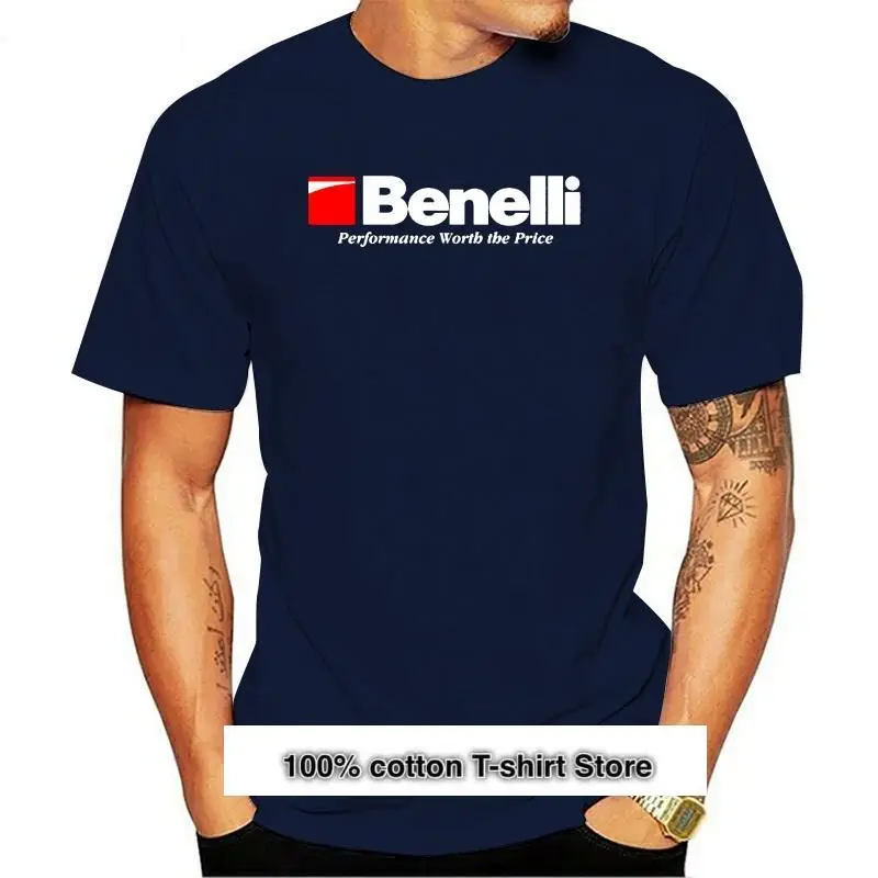 

Camiseta con Logo de Benelli Shotguns, S-5XL, nueva, limitada