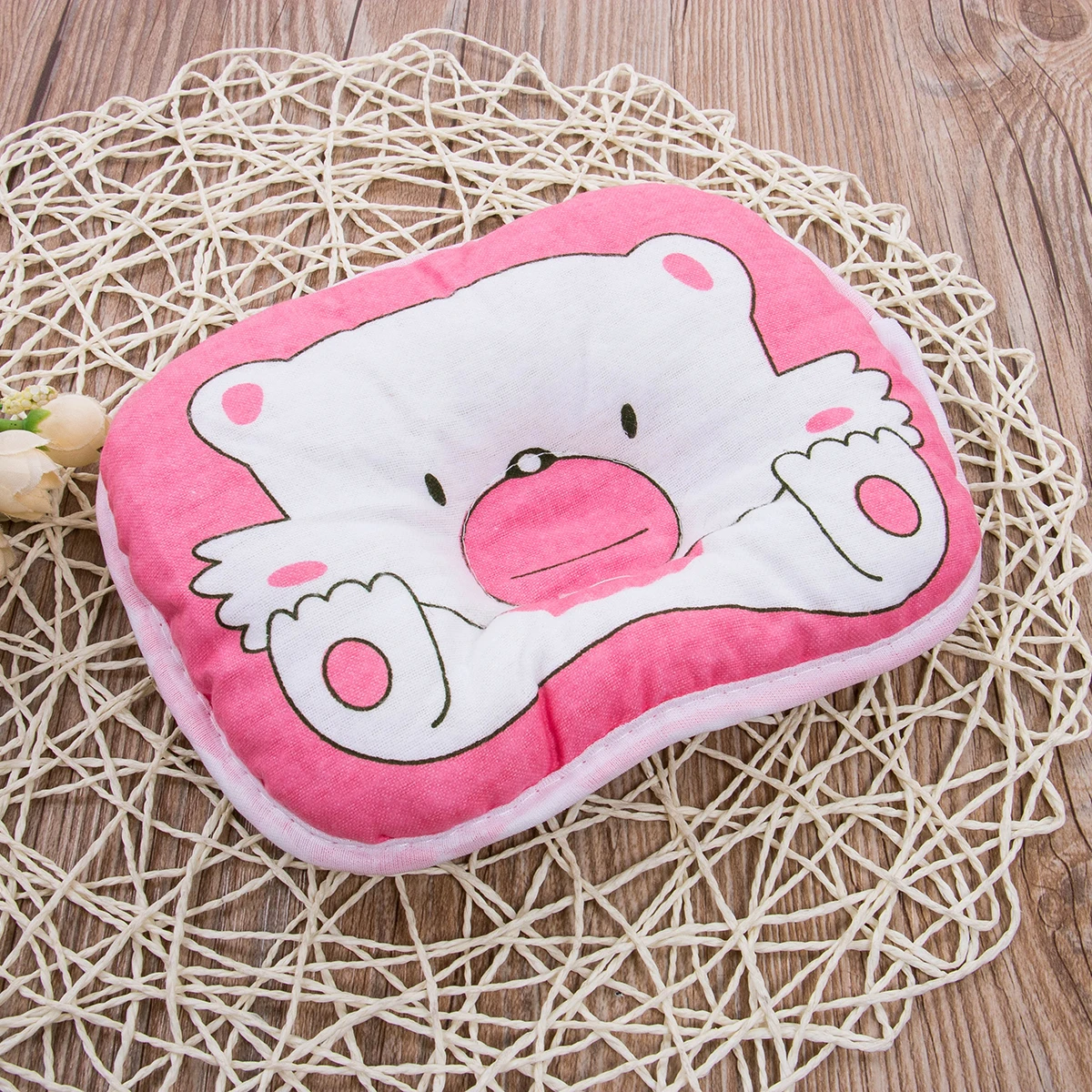 2019 детская подушка для новорожденных с мультяшным принтом синдром плоской