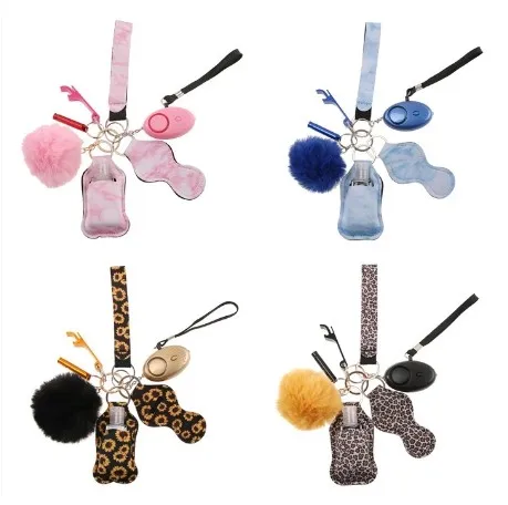 Набор из 9/4 шт. многофункциональный брелок с сигнализацией для девочек |