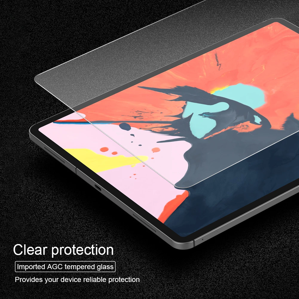 nillkin tempered glass for ipad pro 12 9 2021 for ipad pro 11 2021hd clear glass screen protector for ipad pro 2021 screen film free global shipping
