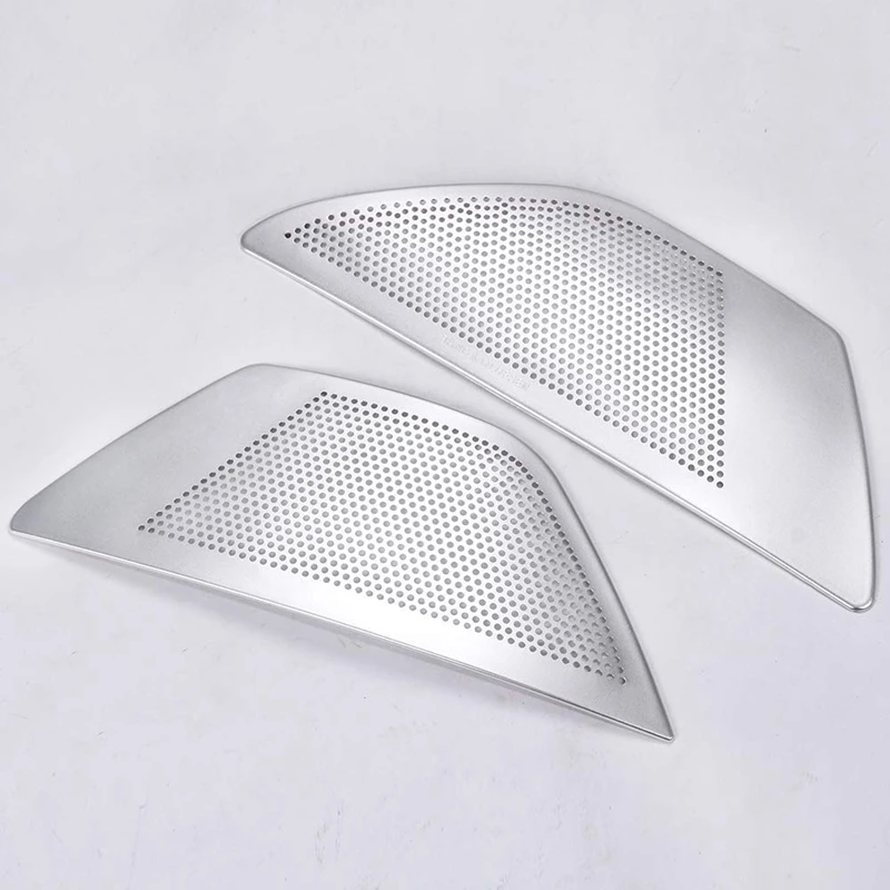 Автомобильная дверь крышка динамика стереосистемы для BMW 5 серии F10 520 525Li 528 2011-2016 Алюминиевый сплав стайлинг аксессуары 2 шт./комп.