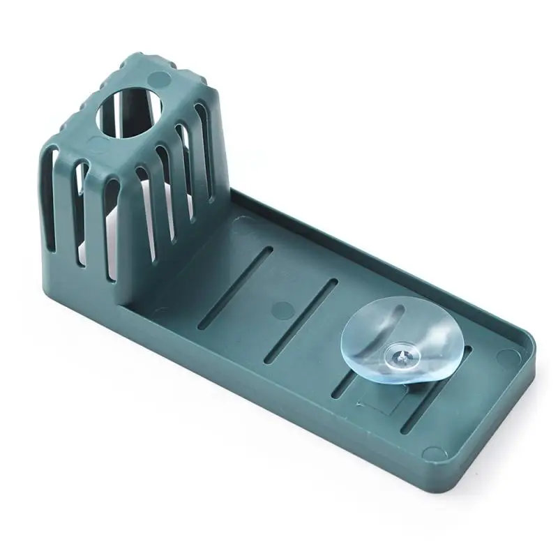 Kitchen Accessories 1 Pc Sink Shelf Suction Cup Sponge Drain Rack Multifunction Storage Racks home organizer | Дом и сад