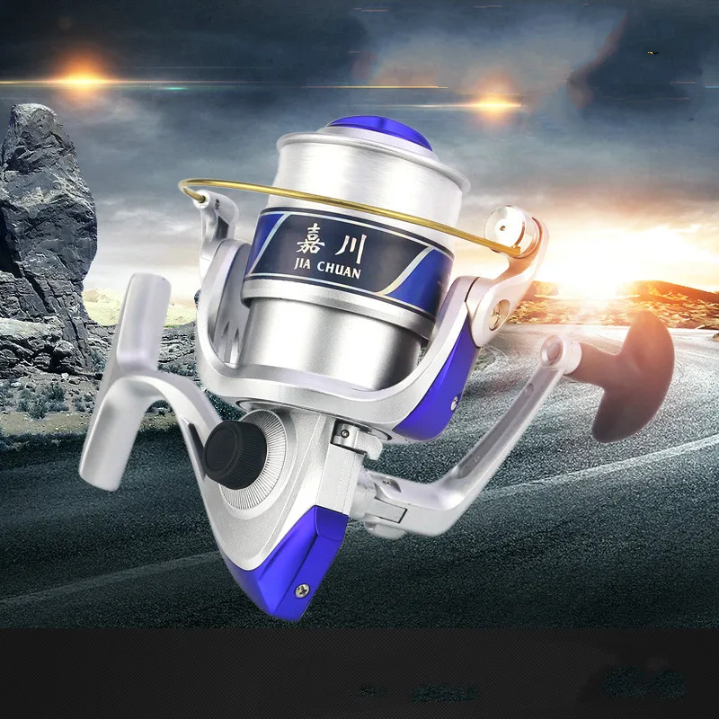 1000-10000 Aluminum 5: 1 Spinning Fishing Reel Max Thrust Power Bass Tackle For Carp With Copper Line | Спорт и развлечения