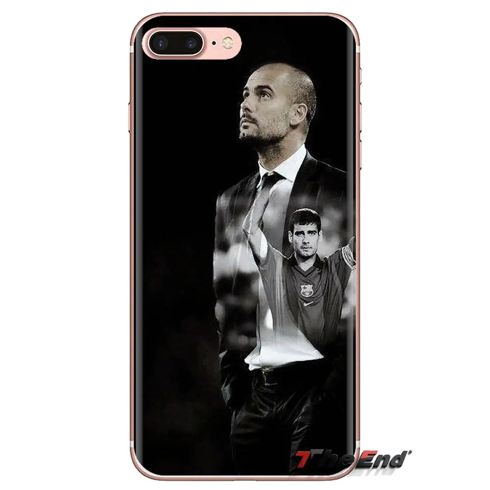 Мягкий прозрачный чехол для Huawei Mate Honor 4C 5C 5X 6X 7 7A 7C 8 9 10 8C 8X 20 Lite Pro Coach Pep Guardiola Football