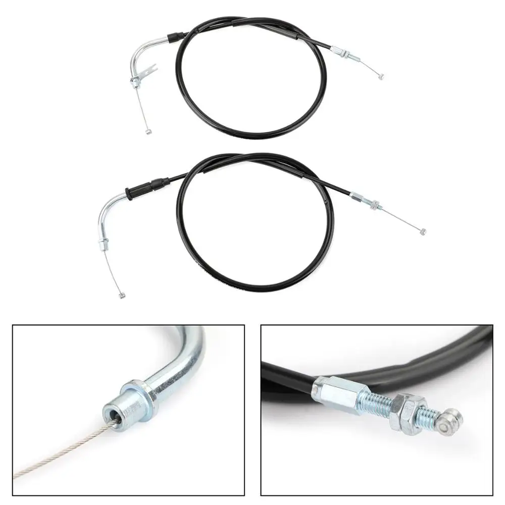 

Дроссельная заслонка для Мотоцикла Suzuki GW250 Inazuma 2014 2015 2016 2017, стальной провод 58300-48HA0 58300-48HE0