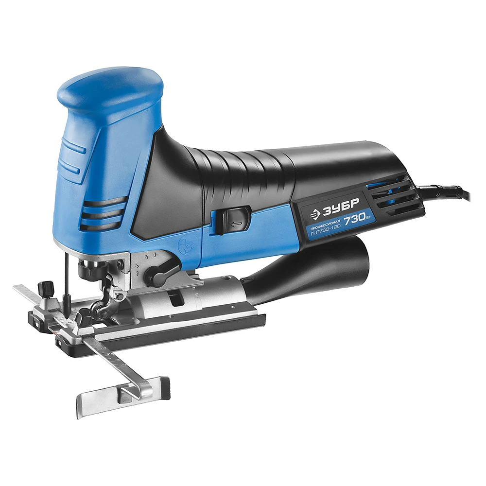 Лобзик электрический ЗУБР Л П730 120 (Мощность 730 Вт регулировка скорости 600 2900 об/мин