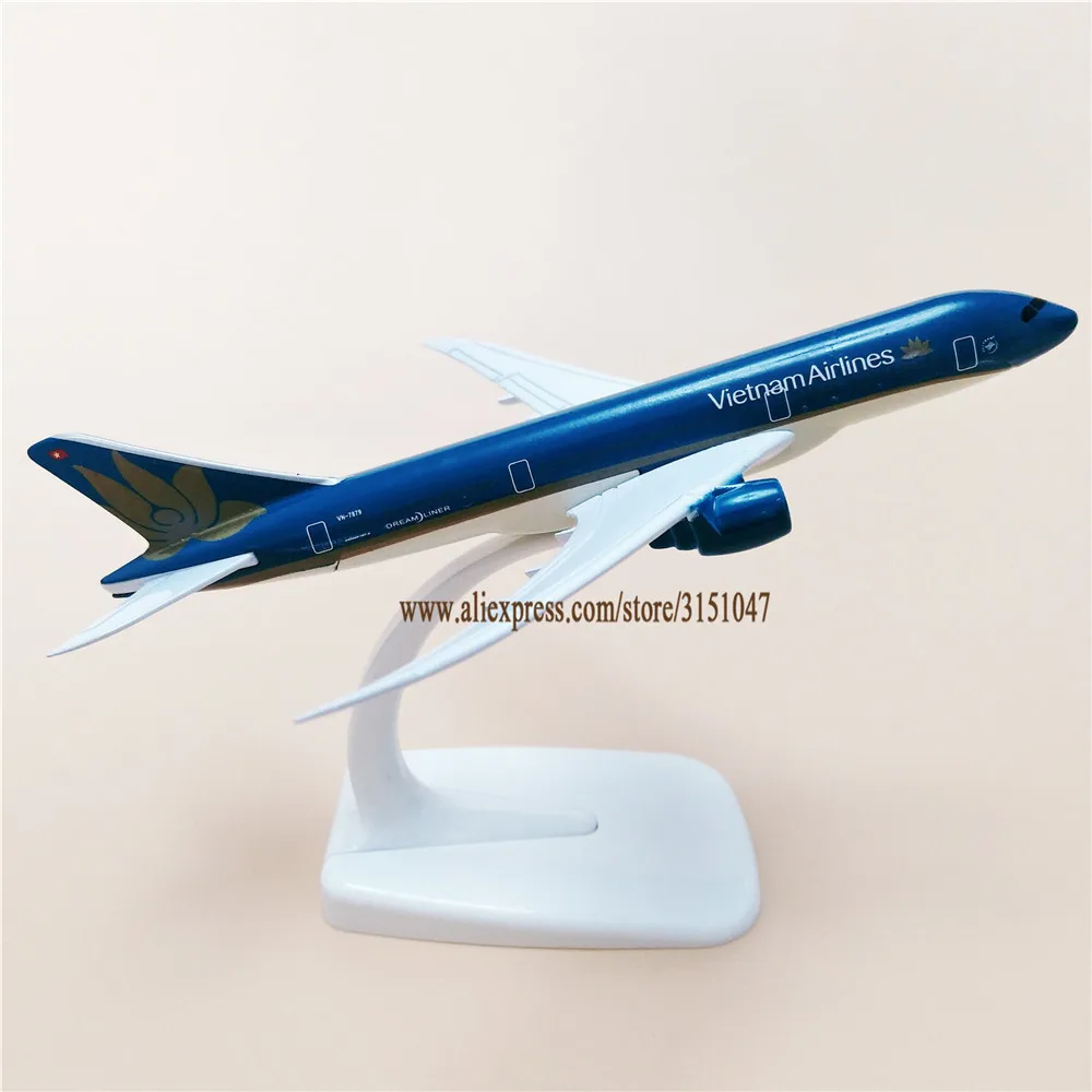 Модель самолета из сплава металла Air Vietnam B787 Airlines Boeing 787 Airways модель подставка