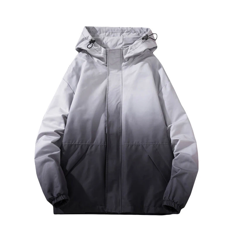 

Осень-зима; Брендовая куртка для мужчин в стиле хип-хоп свободные удержаться от холодного ветра сплошной Цвет градиент Цвет Фул в стиле «хип...