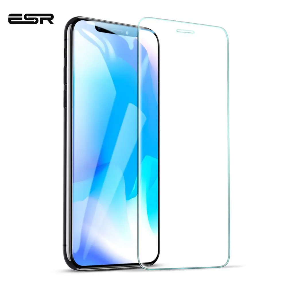 Защитная пленка для экрана ESR для iPhone XS, XR, XS, Max, защитная пленка из закаленного стекла для Apple iPhone X, XS, XR, XS Max