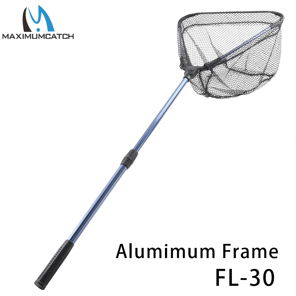 Рыболовная сеть Maximumcatch с телескопической алюминиевой/эва ручкой рыболовная