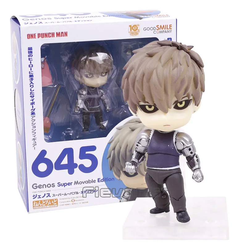 Аниме ONE PUNCH MAN Genos 645 ПВХ экшн фигурка Коллекционная модель игрушечная
