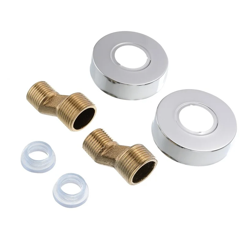 

Chrome Zinc Alloy Bathroom Basin Mixer Faucet Sink Tap Wall Mounted Hot & Cold Water Mixer High Quality Faucet
